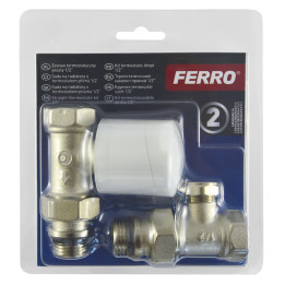 Zestaw termostatyczny prosty 1-2" – Ferro