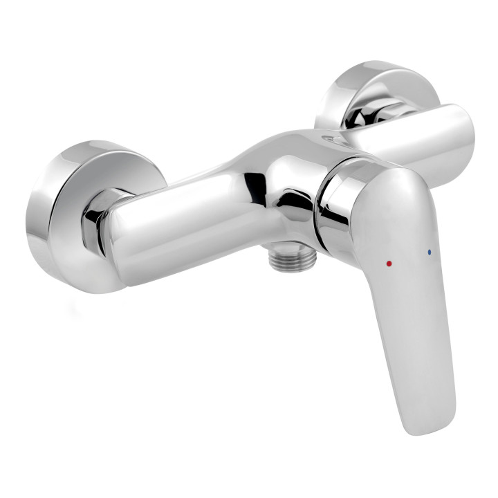 Dijon bateria natryskowa bez zestawu natryskowego, chrom – Ferro
