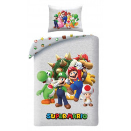 Pościel super mario NO-537BL mikrofibra – Halantex