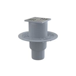 Kratka ściekowa 105×105/50/75 mm odpływ pionowy, kratka