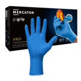 Mercator gogrip blue mocne rękawiczki nitrylowe l niebieskie 50