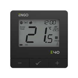 Programowany, internetowy regulator temperatury, natynkowy
