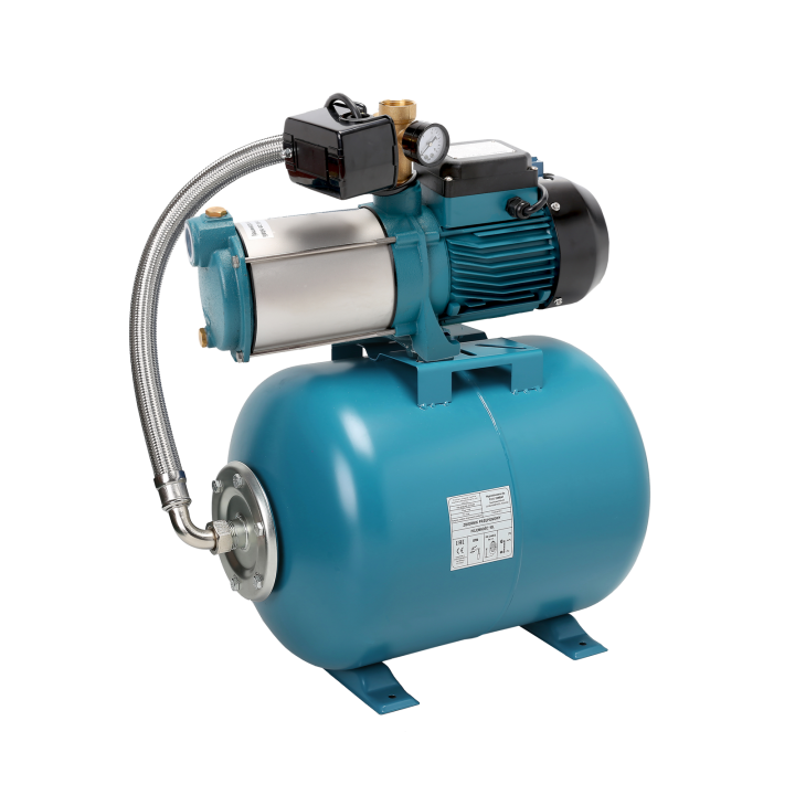 Mh 1300 INOX (1,3 kW, 230 V) hydrofor 50 z manometrem – Dambat