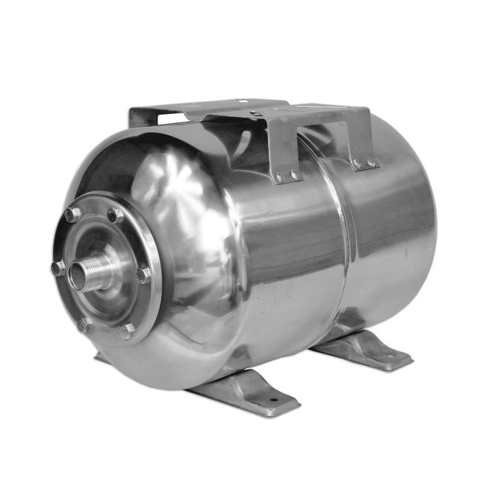 Zbiornik przeponowy 100 INOX poziomy – Dambat