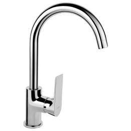 Algeo square bateria zlewozmywakowa stojąca, chrom – Ferro