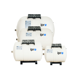 Zbiornik przeponowy GBH 50 l poziomy - ipro FIX 5 LAT gwarancji