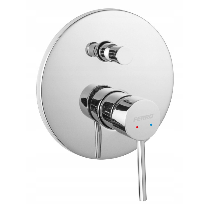 Fiesta bateria natryskowa podtynkowa, 2-FUNKCYJNA, chrom – Ferro