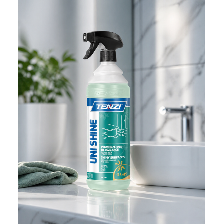 Uni shine oasis 1L - środek do błyszczących powierzchni O świeżym