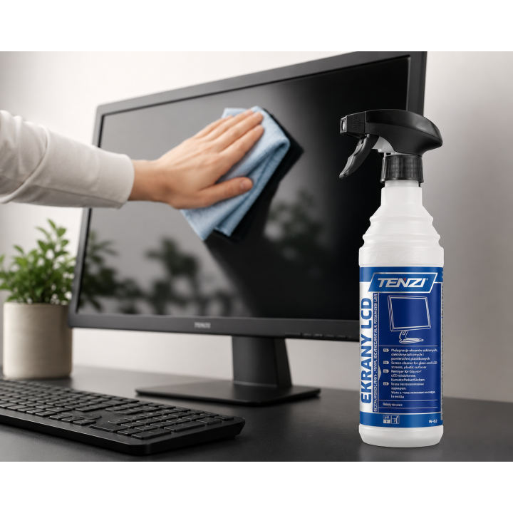 Płyn do czyszczenia ekranów LCD i LED 0,6L - bez alkoholu