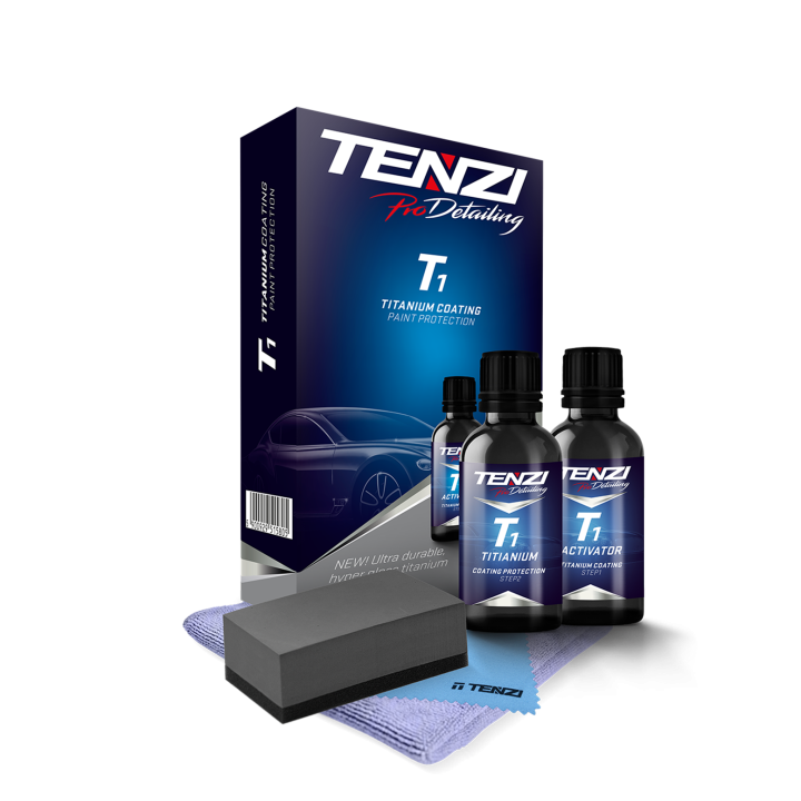 Zestaw ochronny titanium 0,05L z aktywatorem super twardych