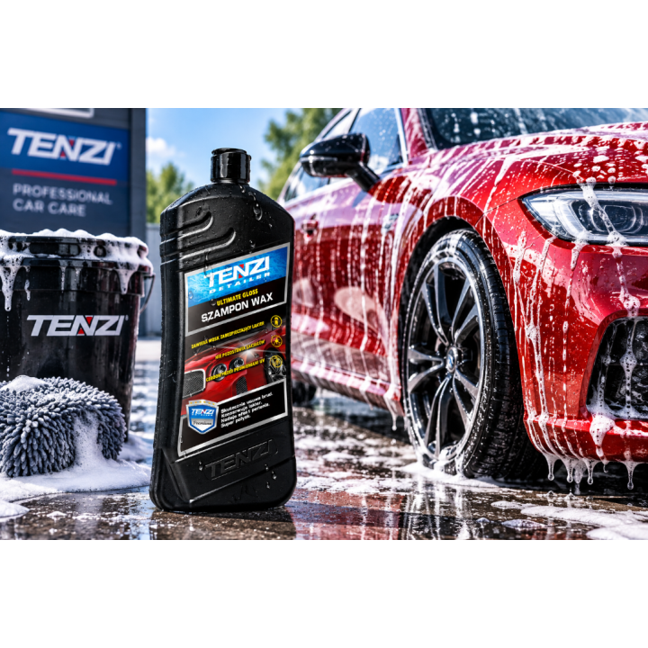 Szampon WAX 770ML do karoserii z funkcją osuszania i powłoką