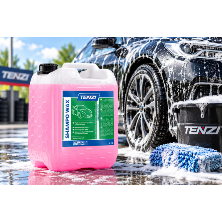 Szampon samochodowy z woskiem carnauba 5L - skuteczne i delikatne