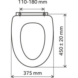 Deska sedesowa MDF, niedźwiedzie – Ferro
