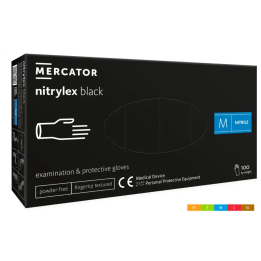 Mercator nitrylex black size m – Mercator Medical