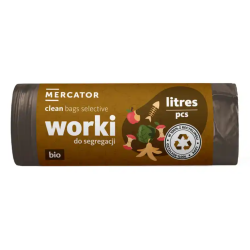 WORKI DO SEGREGACJI, BIO, 120L, BRĄZOWE