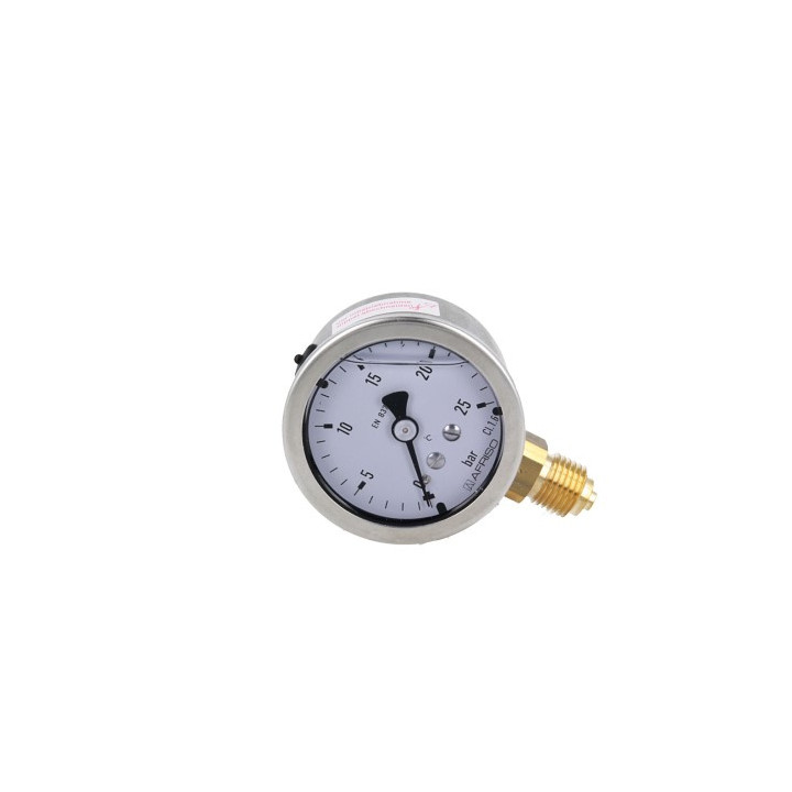 Manometr glicerynowy RF 50 GLY, D701, FI50 mm, 0÷25 bar, G1/4"