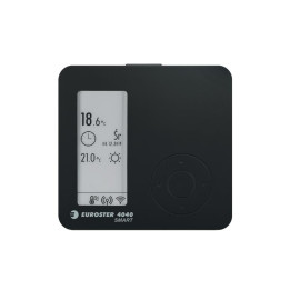 Bezprzewodowy regulator temperatury Euroster 4040 SMARTB czarny