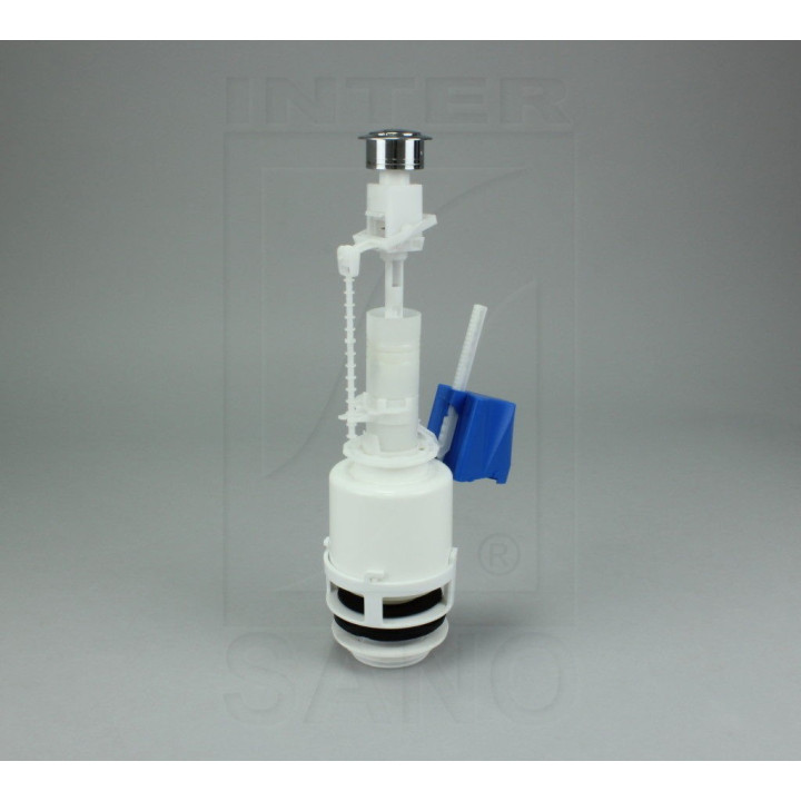 Zawór spustowy 3/6L z chromowanym przyciskiem Inter-Sano 38MM