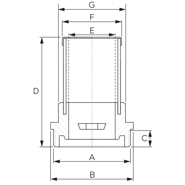KOSZ SSAWNY 1 1/2"