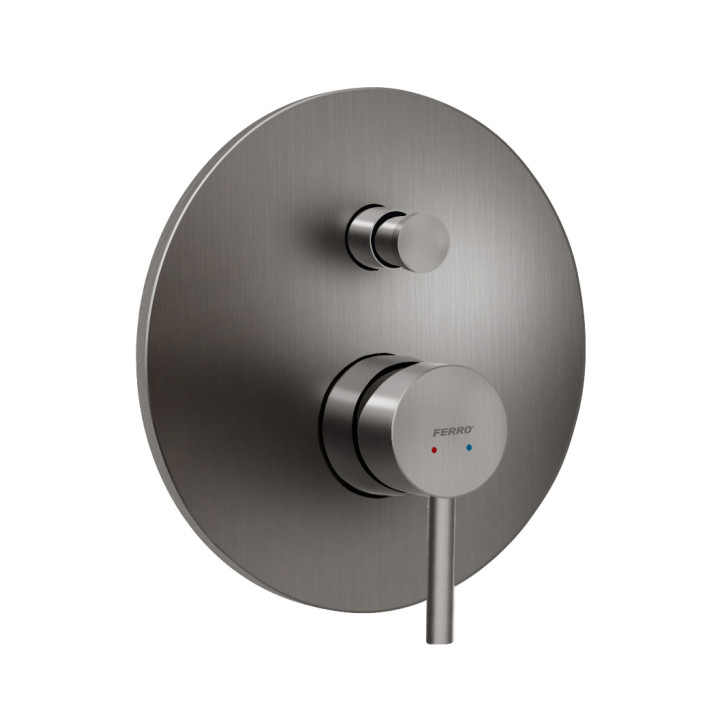 Ciriculus bateria natryskowa podtynkowa 2F, GUN metal – Ferro