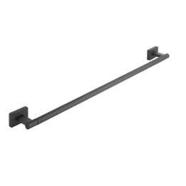 Greta wieszak na ręcznik pojedynczy 600 mm, GUN metal – Ferro