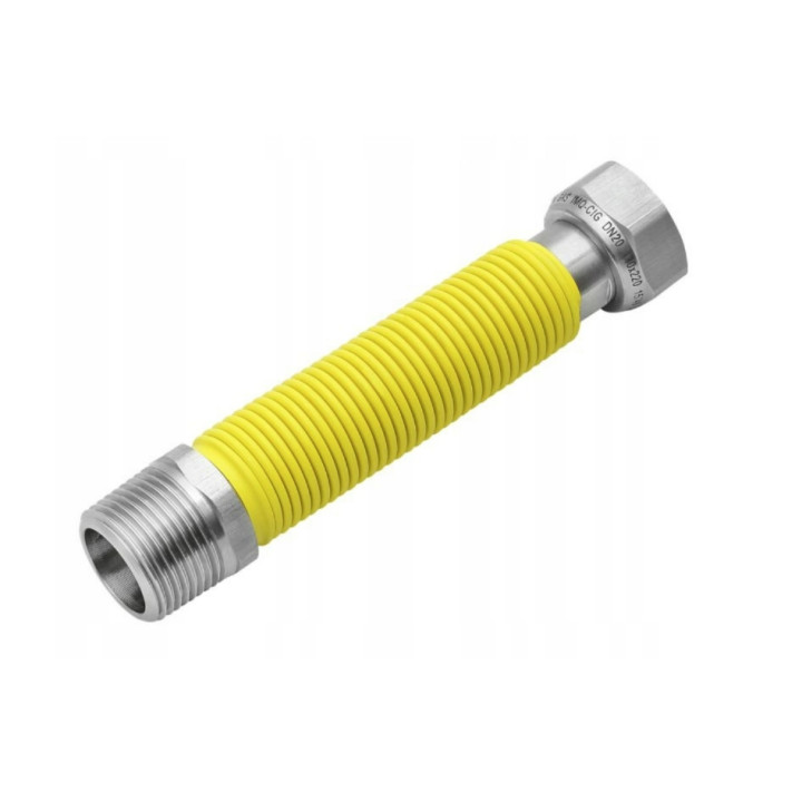 WĄŻ DO GAZU ELASTYCZNY ROZCIĄGLIWY LECHAR 3/4 CALA WZ 130-220 MM
