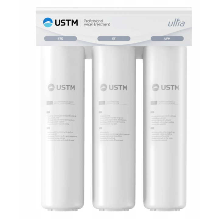 Filtr kuchenny USTM ultrafiltracja redukcja kamienia, bakterii