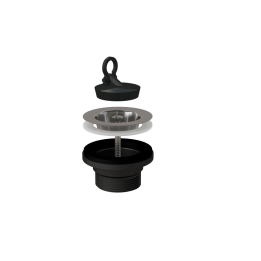 Spust zlewozmywaka 6/4", sitko nierdzewne DN 70 – Alcadrain
