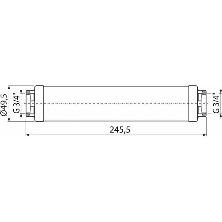 PureX - Blue Line 3/4" – Alcadrain
