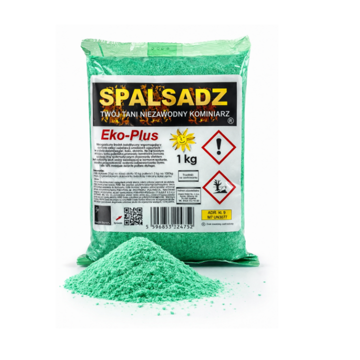 SPALSADZ KATALIZATOR 1 KG DO CZYSZCZENIA SADZY W KOMINACH I KOTŁACH