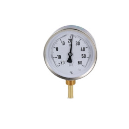 Termometr bimetaliczny BiTh 100, fi100 mm, -20÷60°C, L 40 mm