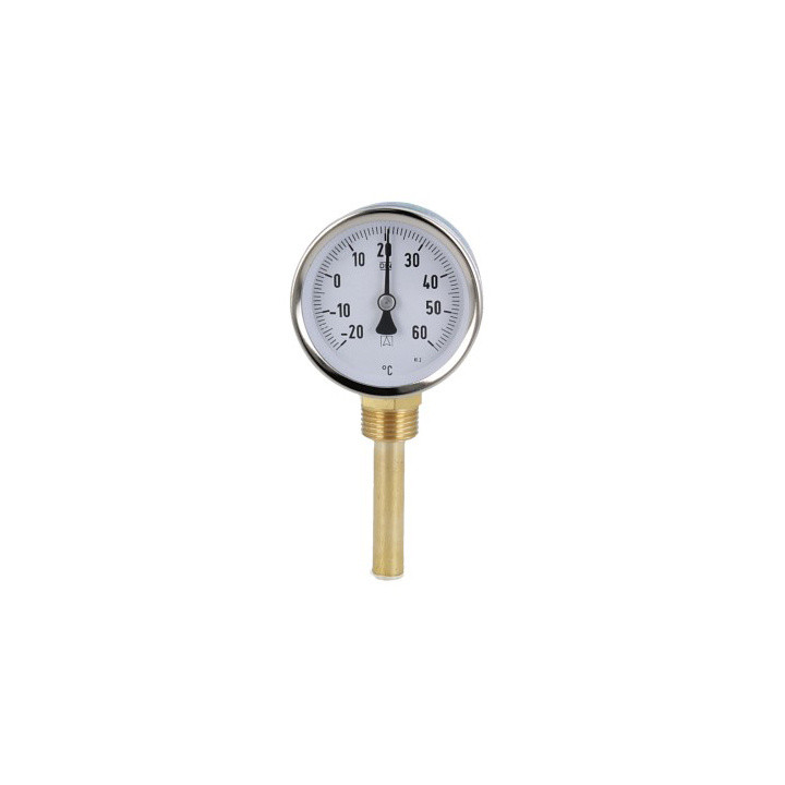 Termometr bimetaliczny BiTh 63, fi63 mm, -20÷60°C, L 63 mm