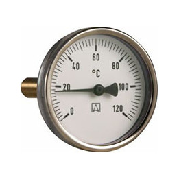 Termometr bimetaliczny BiTh 100, fi100 mm, 0÷160°C, L 150 mm