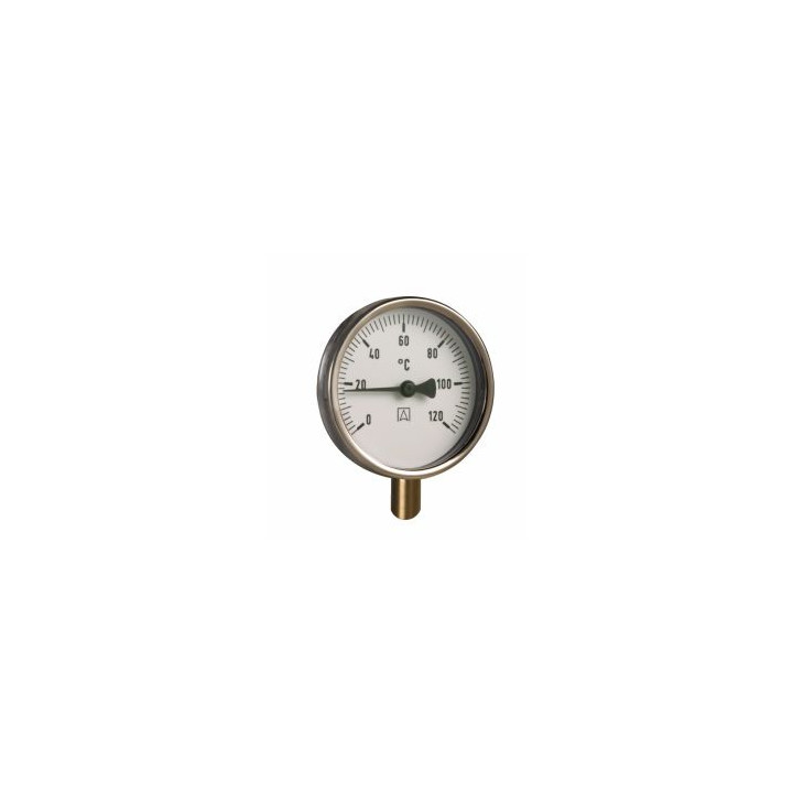 Termometr bimetaliczny BiTh 100, fi100 mm, 0÷120°C, L 40 mm