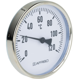 Termometr bimetaliczny BiTh 100, fi100 mm, 0÷120°C, L 40 mm