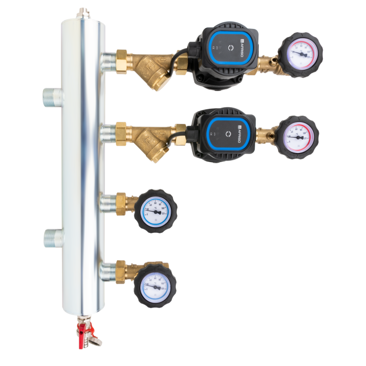 Zestaw mieszający ze sprzęgłem hydraulicznym BPS 900 AP, dwa
