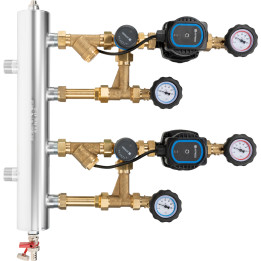 Zestaw mieszający ze sprzęgłem hydraulicznym BPS 966 AP, dwa