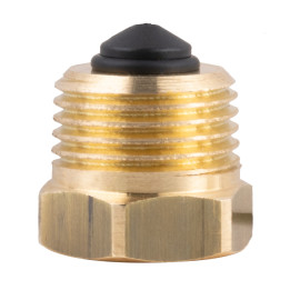 Zawór stopowy do odpowietrznika, R3/8" x GW G3/8" – Afriso
