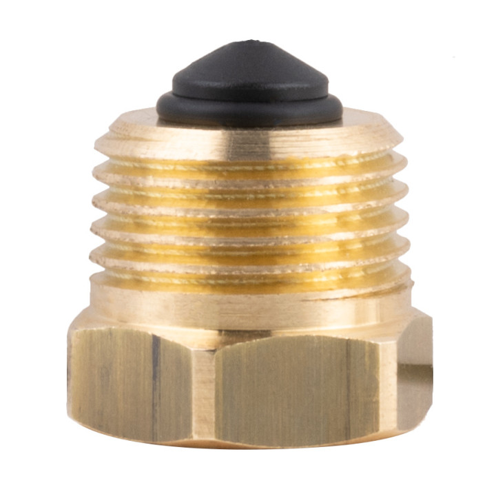 Zawór stopowy do odpowietrznika, R3/8" x GW G3/8" – Afriso