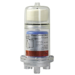 Automatyczny odpowietrznik oleju Flow-Control 3/K HT, 2x G3/8", GW G1/4", podwyższona odporność na temperaturę