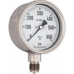 Manometr chemiczny RF 160 Ch, D402, fi160 mm, -1÷0,6 bar, G1/2"