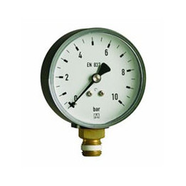 Hydromanometr HY 80, fi80 mm, 0÷1,6 bar, G1/2", rad, kl. 2,5