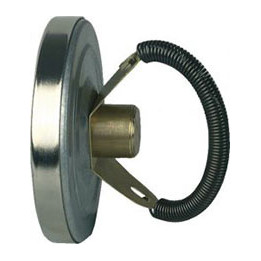 Termometr bimetaliczny przylgowy ATh 63 F, fi63 mm, 0÷60°C, do rur 3/8"÷1 1/2", ax, kl. 2