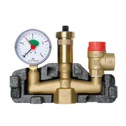 Grupa bezpieczeństwa kotła KSG, Nmax UDT 73,6 kW, z zaworem