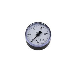 Manometr standardowy RF 50, D211, fi50 mm, 0÷25 bar, G1/4", ax