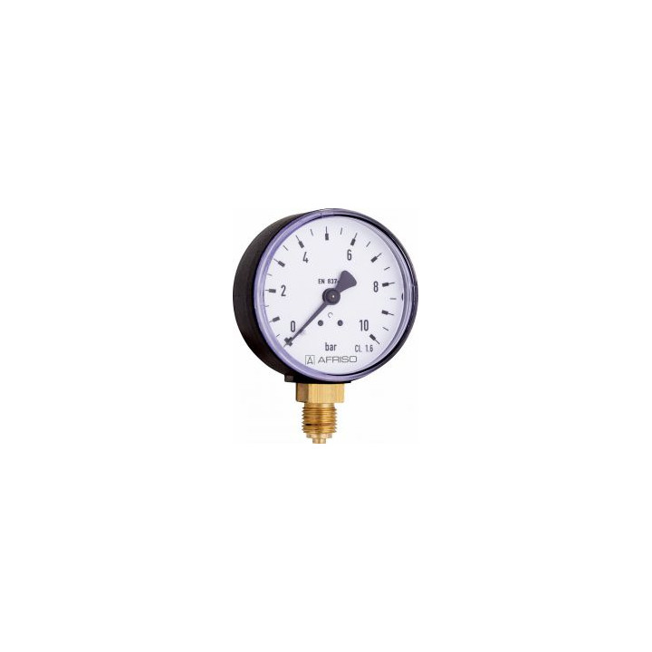 Manometr standardowy RF 160, D201, fi160 mm, -1÷9 bar, G1/2"