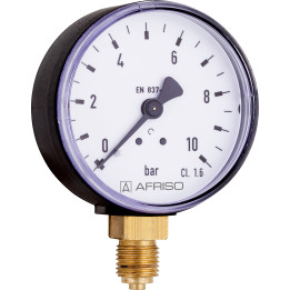 Manometr standardowy RF 100, D211, fi100 mm, 0÷160 bar, G1/4"