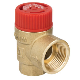 Zawór bezpieczeństwa do c.o. MS, 2 bar, GW G1/2" x GW G3/4"