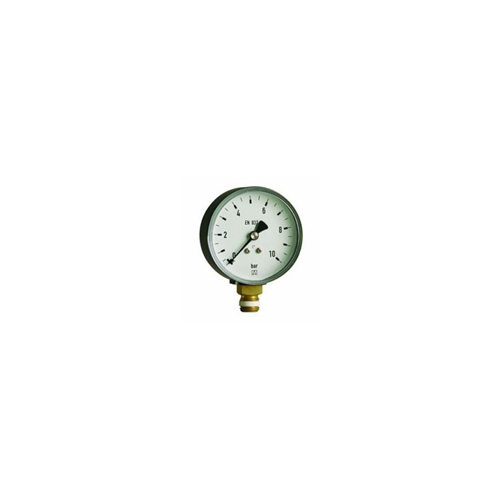 Manometr grzewczy RF 80, fi80 mm, 0÷16 bar, G1/2", rad, kl. 2,5