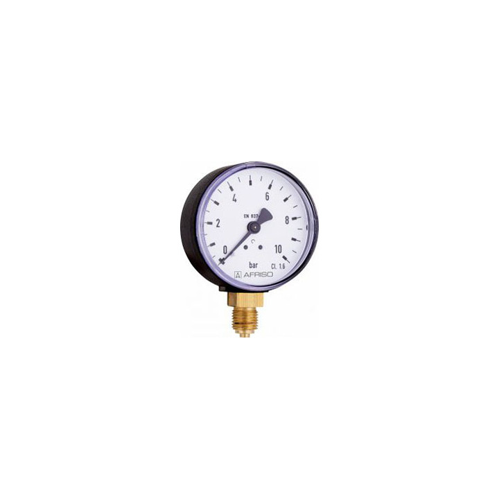 Manometr standardowy RF 80, D201, fi80 mm, 0÷400 bar, G1/2", rad, kl. 1,6